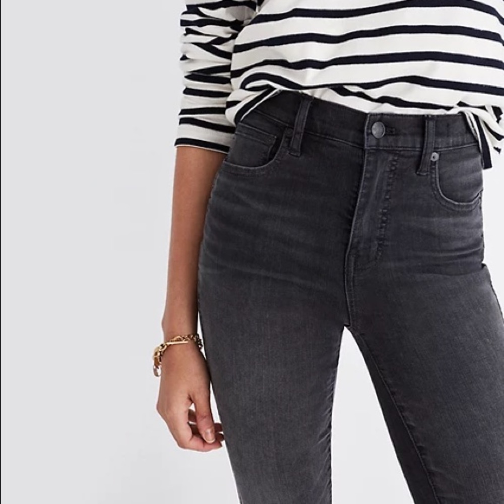 10" High-Rise Skinny Jeans: Raw-Hem Edition